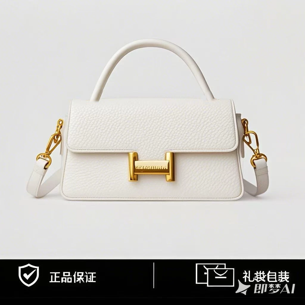 轻奢百搭高级感气质时尚斜挎女士包192白色
