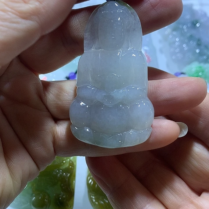 翡翠未镶嵌颈饰天然翡翠A货吊坠