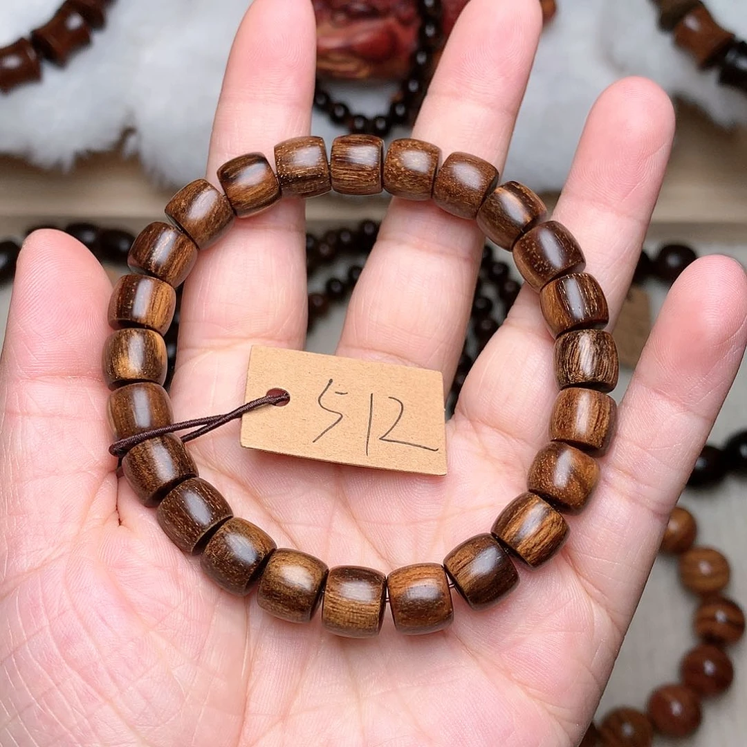 贡木手串/手链巴布亚贡木8*9直切单圈