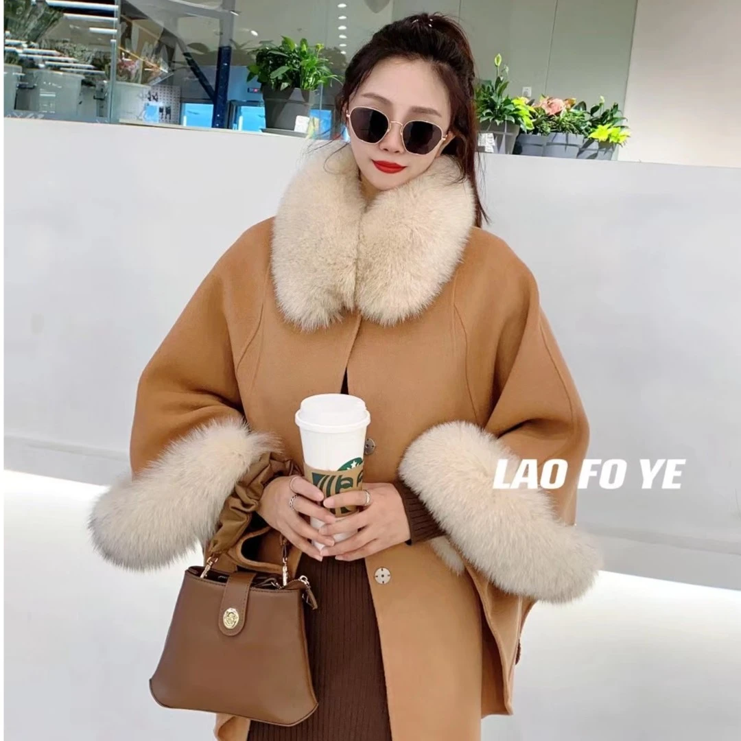 反季大衣价格很香 甩样衣 甩库存双面呢大衣中长款宽松韩版毛呢