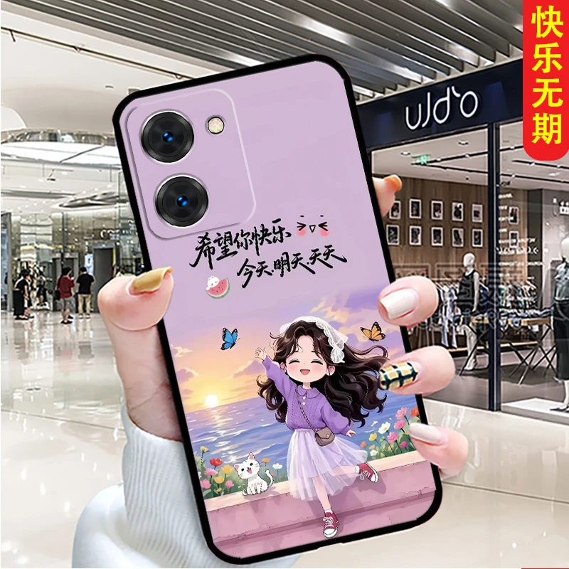 适用vivoY100i手机壳V2313A女新款卡通防摔硅胶软壳个性男全包边