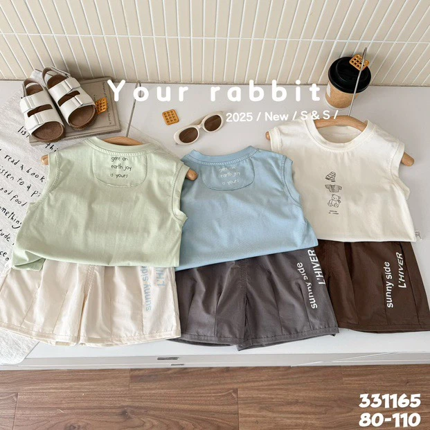 玥儿儿童宽背心套装