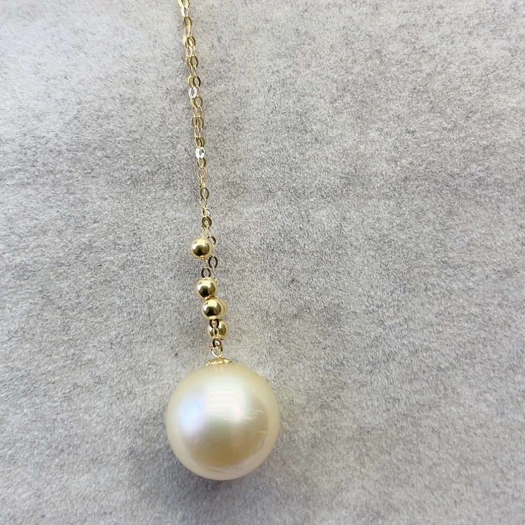 海水珍珠颈饰18K金镶嵌