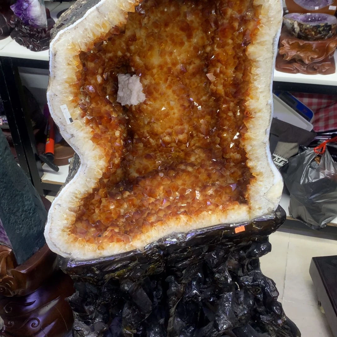 未镶嵌大型摆件（非配饰）紫晶小葛