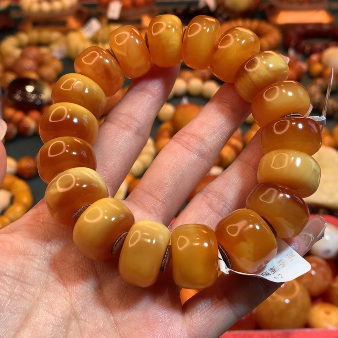 【闪购商品】未镶嵌琥珀手链蜜蜡