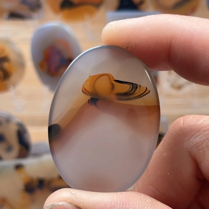 玛瑙/玉髓吊坠(不含链)未镶嵌