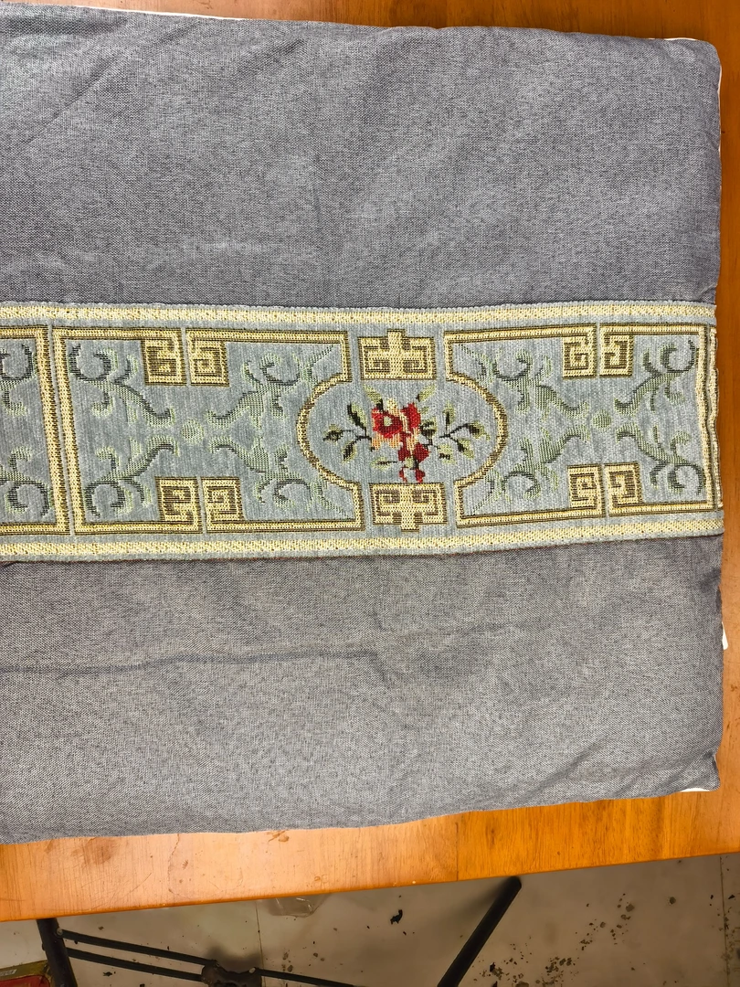 蕲春端午艾绒垫子41乘41厘米棉布艾绒制作艾绒填充