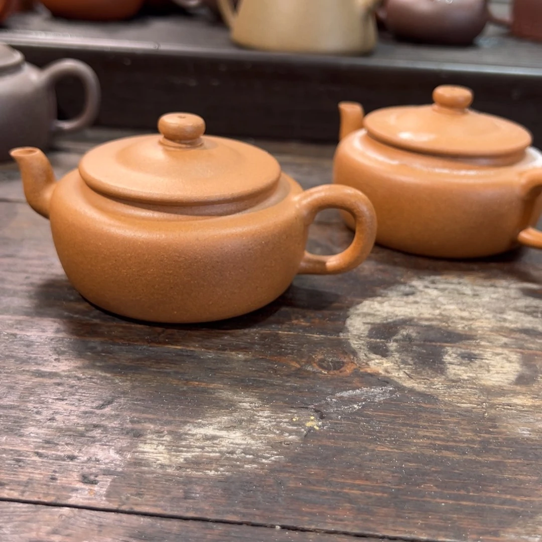 1****0旭帽紫砂壶老黄段泥