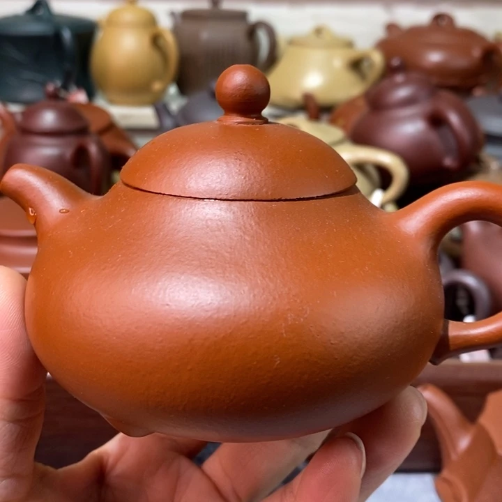 七***雾茶壶紫砂微瑕处理一把
