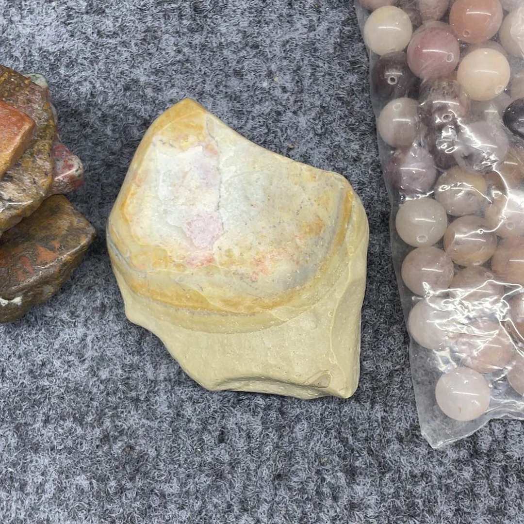 雨***石手工艺品琉璃小彩玉
