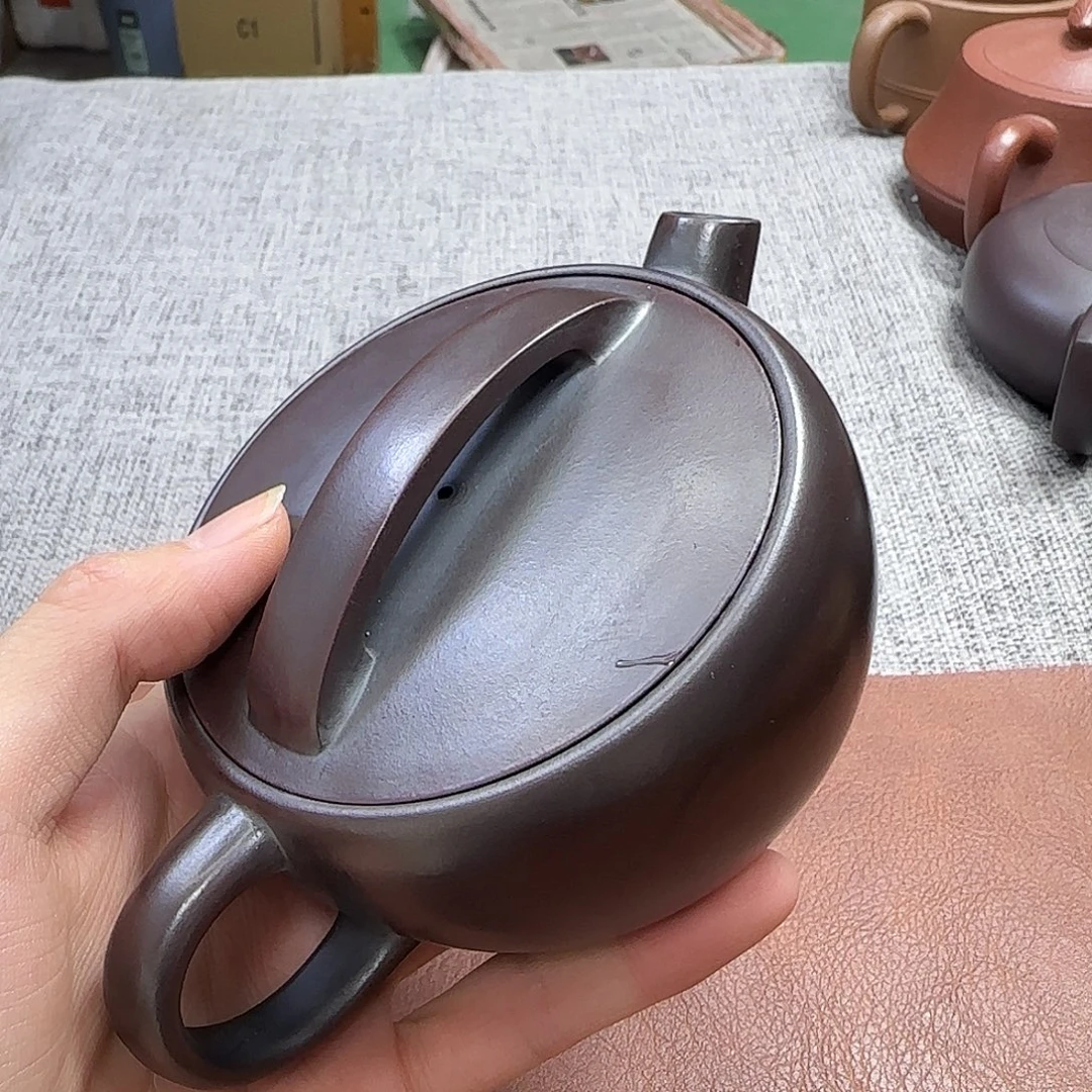 茶壶紫砂民间手艺人全手工制作