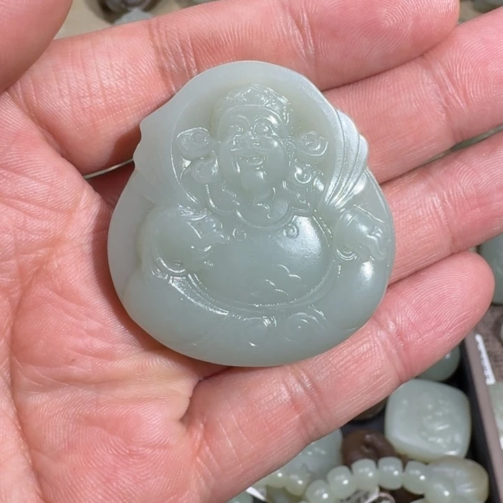 和田玉吊坠(不含链)未镶嵌