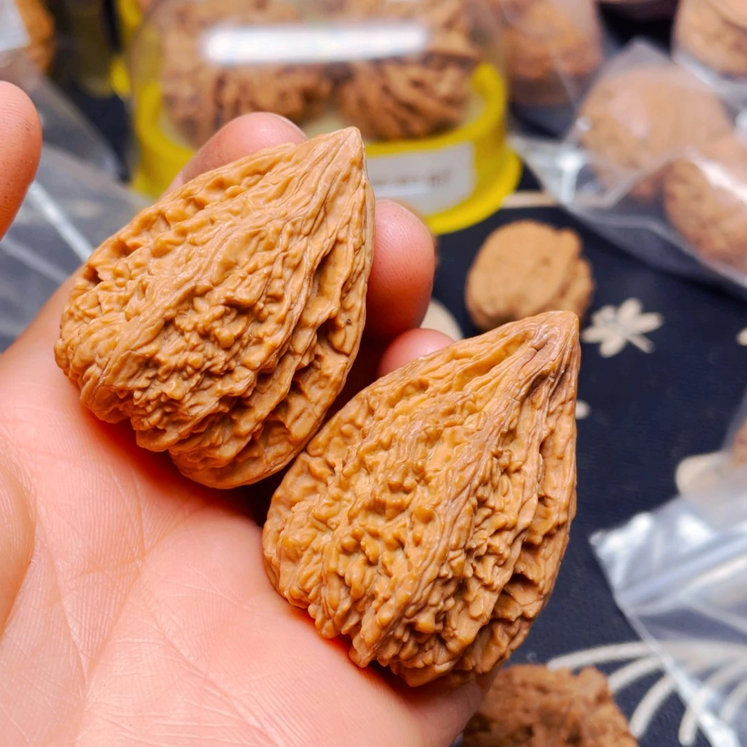 吊坠文玩核桃阴皮塔尖