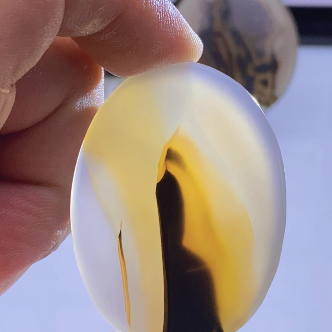 玛瑙/玉髓未镶嵌吊坠(不含链)37