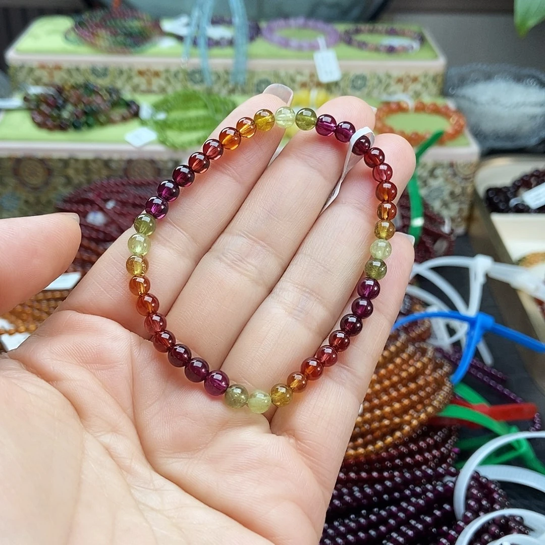 手串石榴石未镶嵌手串5