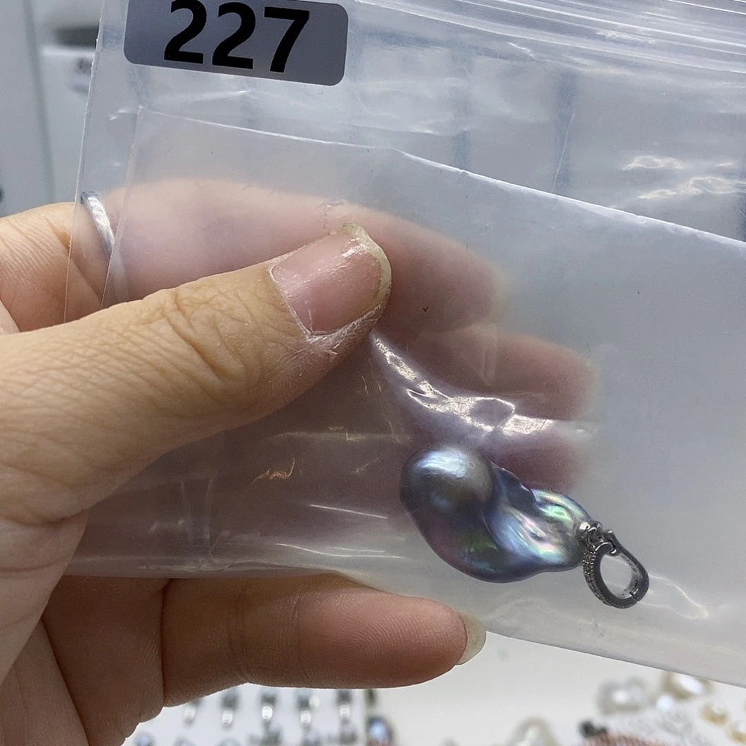 颈饰合金淡水珍珠