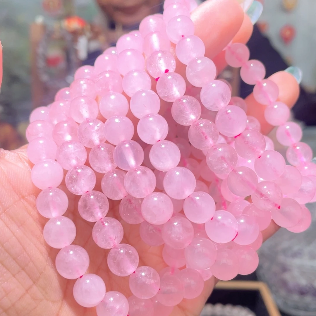 水晶手串未镶嵌8mm马粉手串多样性发其一