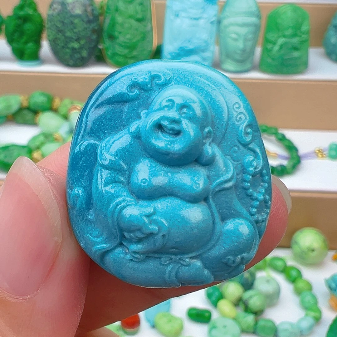 未镶嵌绿松石项链
