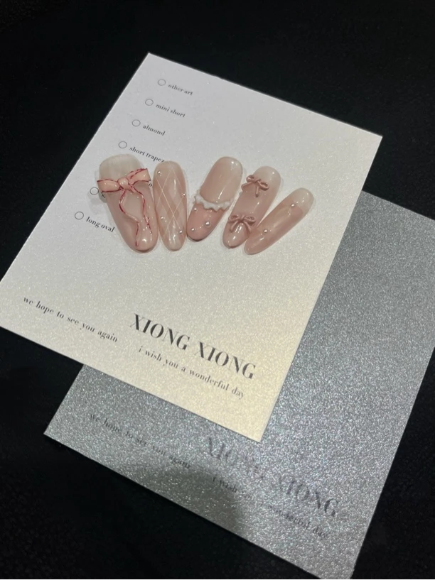 【闺蜜】纯手工穿戴甲实拍 非现货