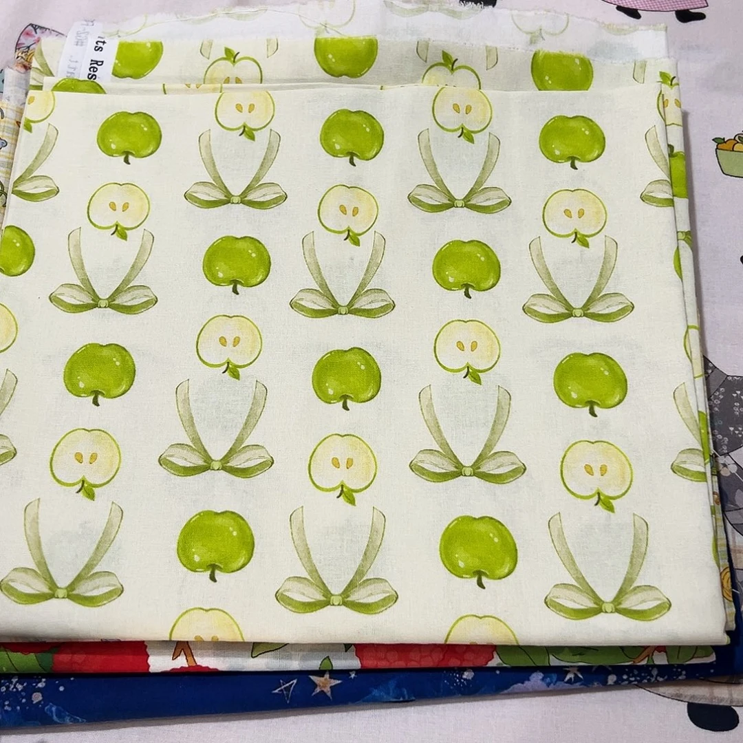 棉福袋一米价纯棉平布1.1宽果子块