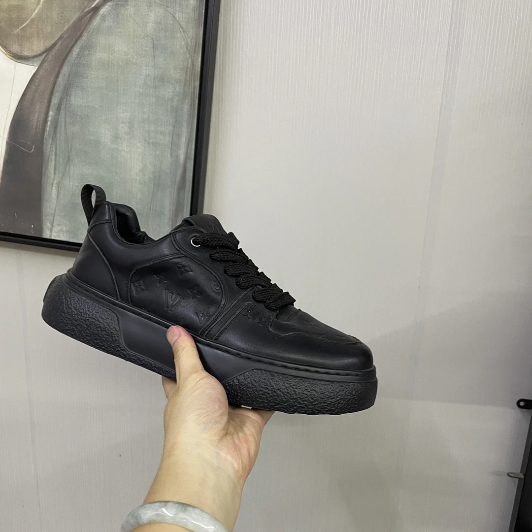 990头层牛皮软底休闲鞋男鞋好鞋