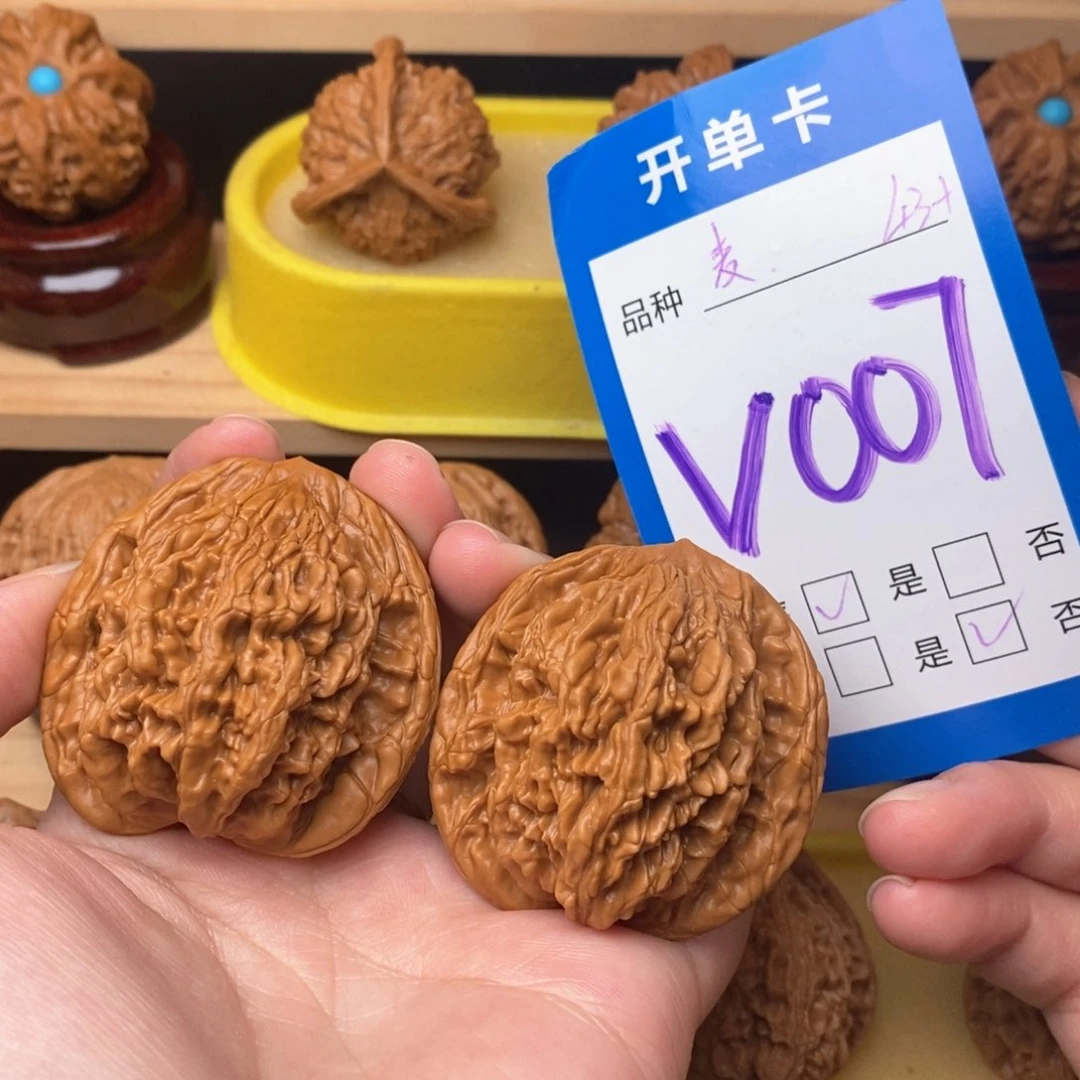 把件文玩核桃麦虎43。福利