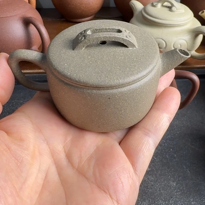 茶杯紫砂青段泥汉瓦70c c