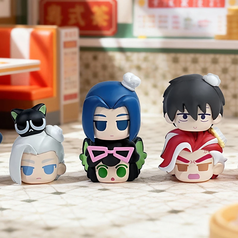 fansz罗小黑战记2盲袋中华小茶点派对系列萌粒盲盒周边手办公仔正