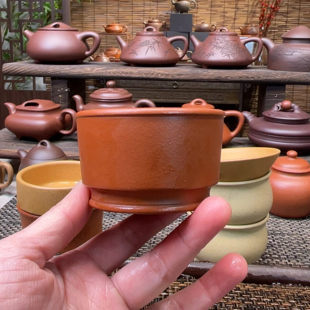 紫砂茶壶宜兴原矿紫砂手工制80