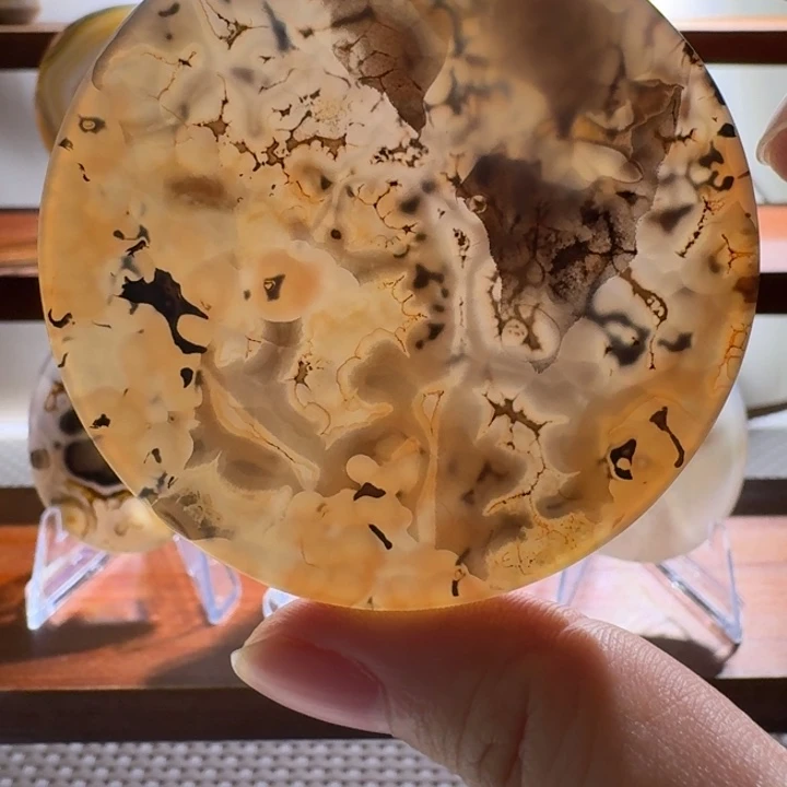 玛瑙/玉髓合金颈饰