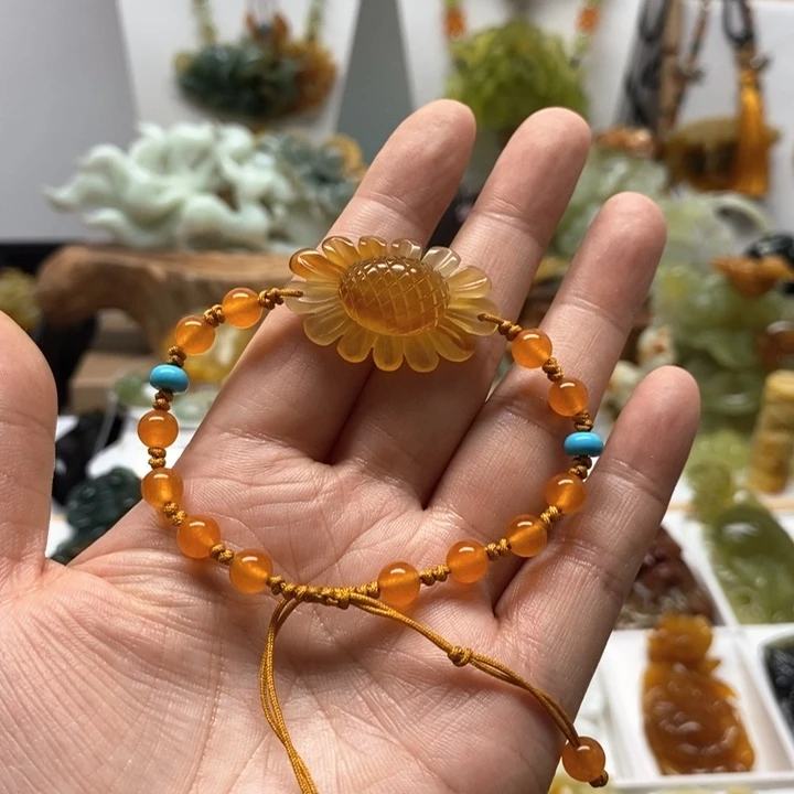 未镶嵌蛇纹石玉手牌