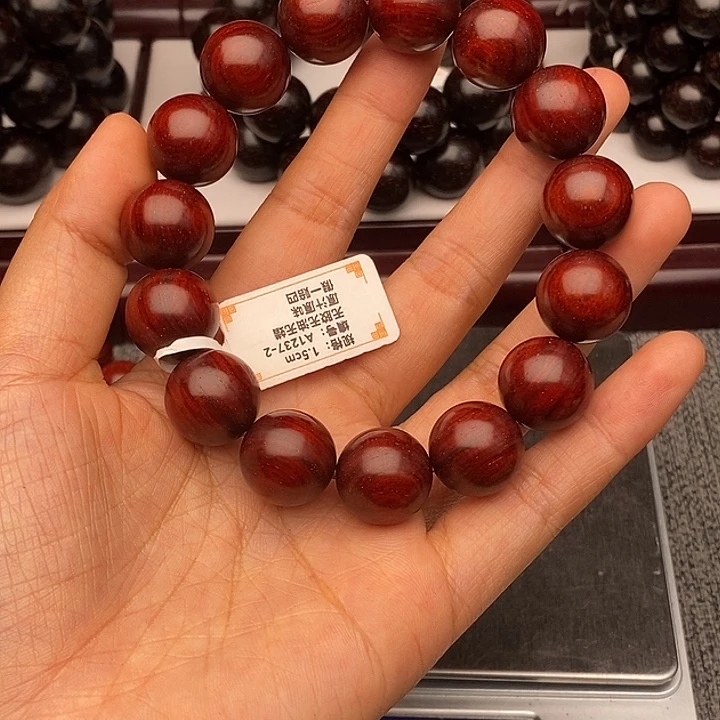 怒***蒙小叶紫檀手串/手链1.5原汁原味5星➕鳞底泥料