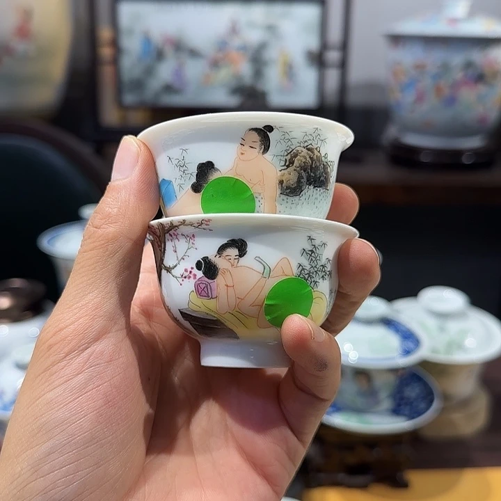 阿***方景德镇陶瓷手绘作品