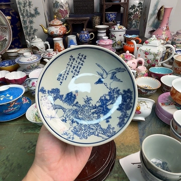 摆件景德镇陶瓷老厂瓷67