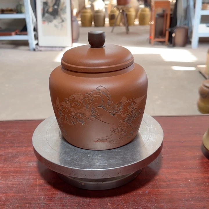 茶叶罐紫砂。。。。。。。。。。