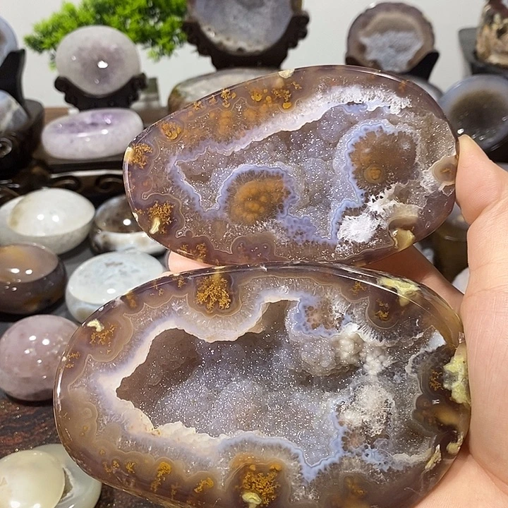 水晶摆件未镶嵌聚宝盆