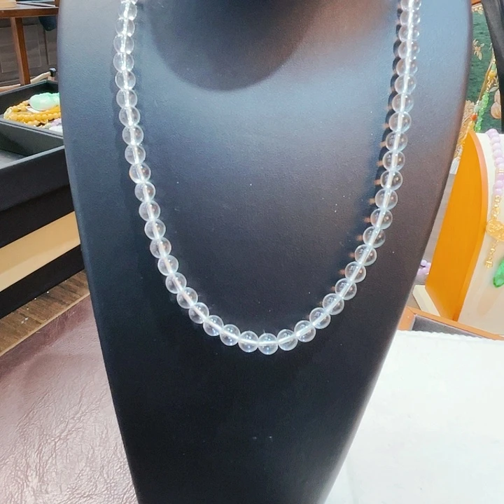 水晶颈饰未镶嵌T****z项链待编织