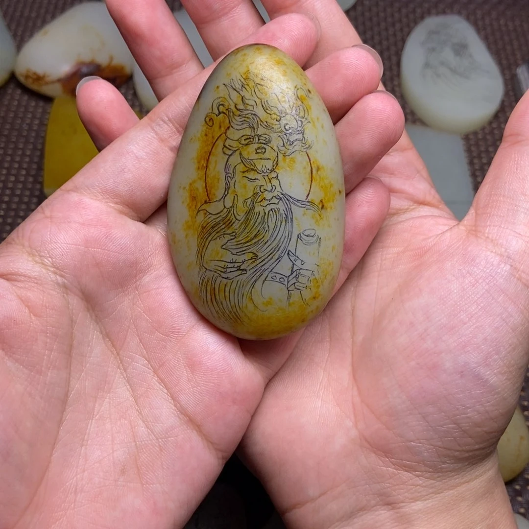 吊坠未镶嵌定制和田玉独**叔