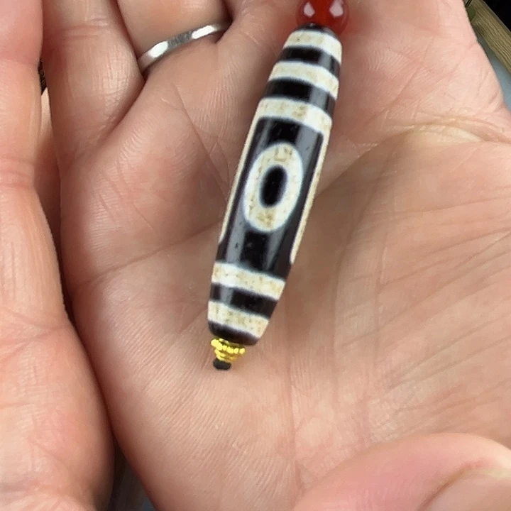 玛瑙/玉髓合金颈饰