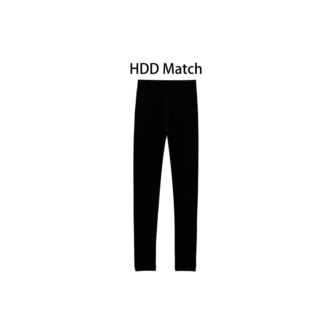 HDD- "修饰轮廓" 醋酸 秋季女款丝绒定制显瘦修身打底裤 Y8798