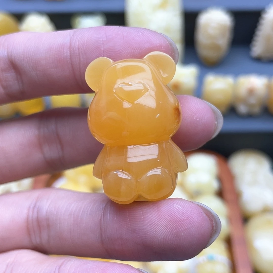 琥珀裸石未镶嵌蜜蜡