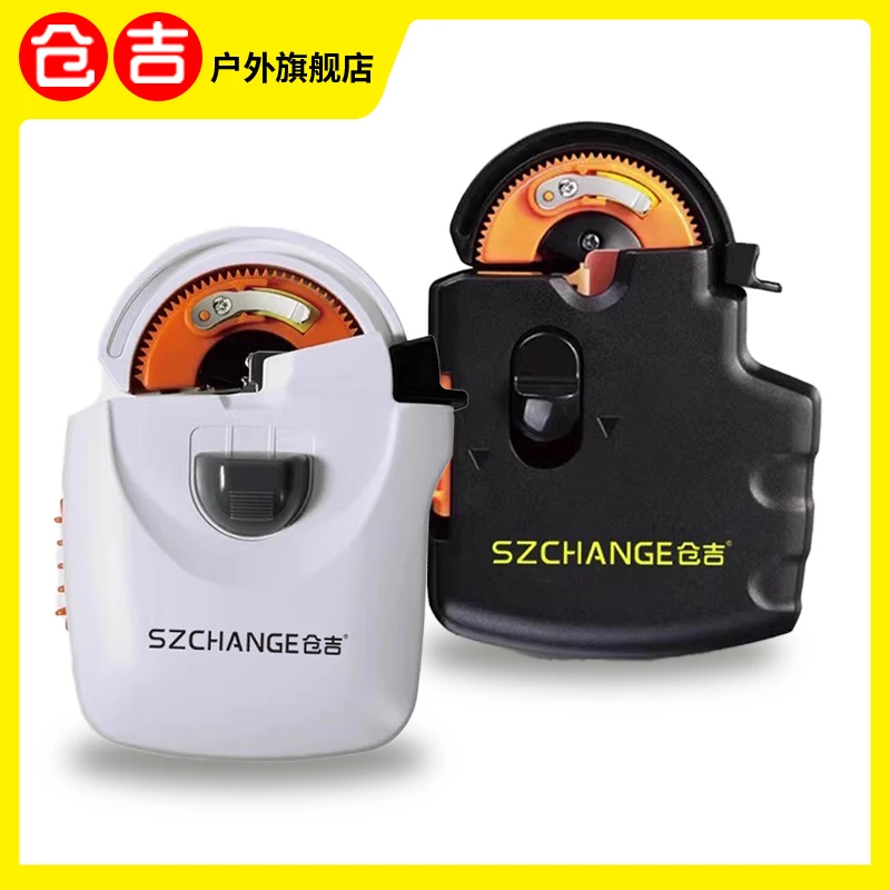 仓吉电动绑钩器不伤线绑子线绑鱼钩 半自动绑钩器垂钓拴钩器