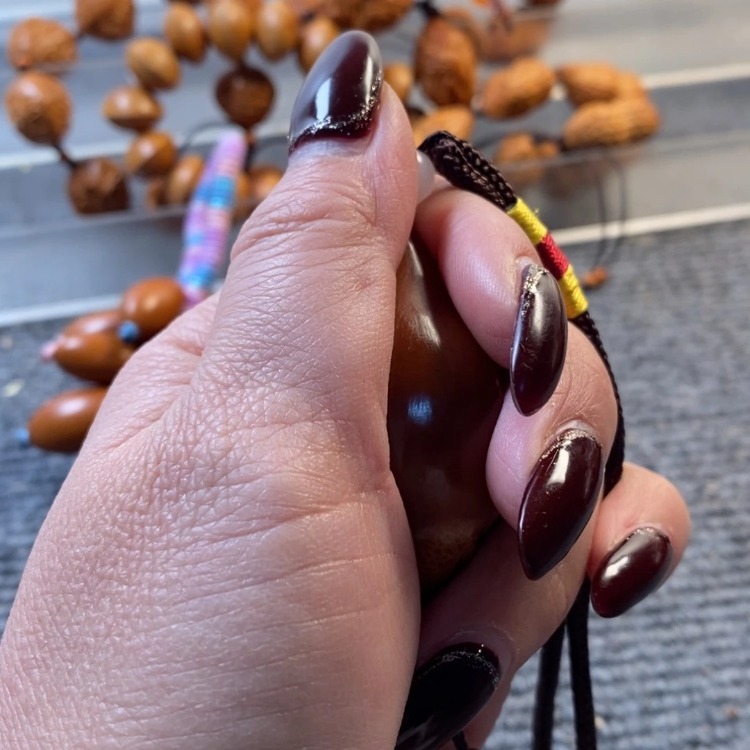 吊坠橄榄核巴西新款三面