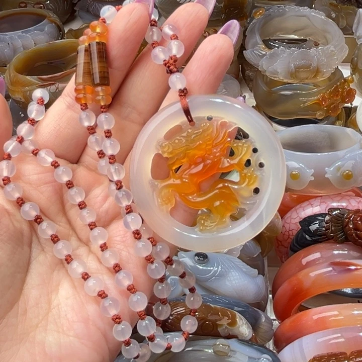 玛瑙/玉髓未镶嵌手镯