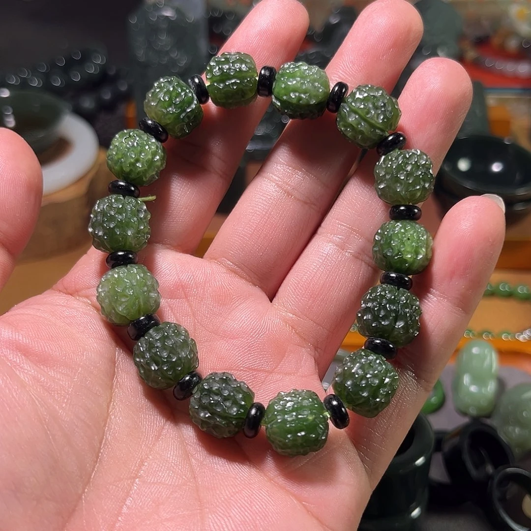未镶嵌手链和田玉（碧玉）