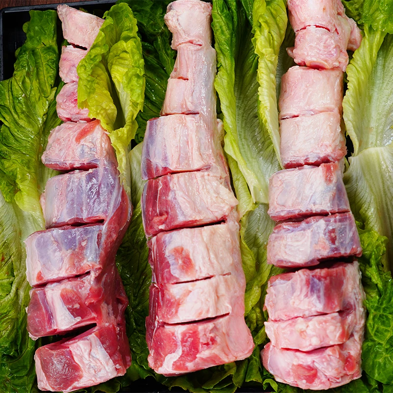 断骨连肉羊小腿2000g 生鲜年货羊腿整根小腿4斤