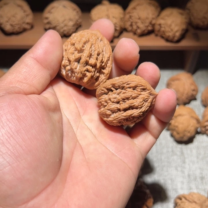 文玩核桃吊坠鲨*了虎头