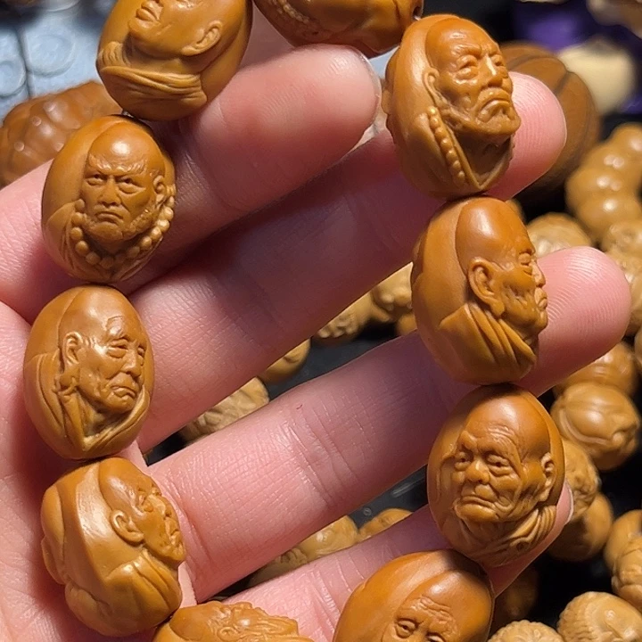 橄榄核手串/手链三丰长款