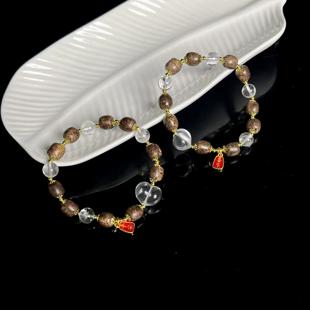 国风款净体白水晶手串Q5014多样性发其一