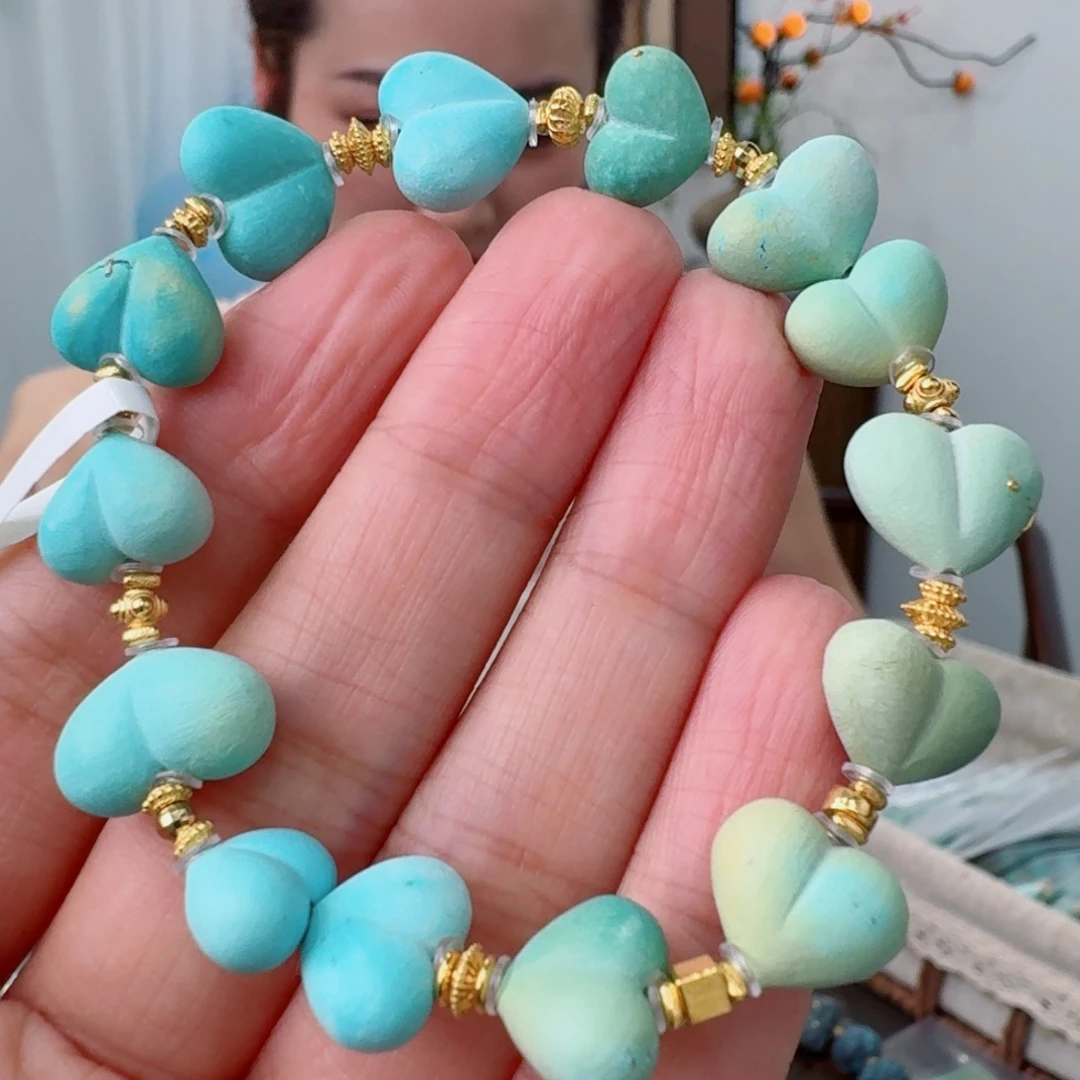 未镶嵌绿松石珠宝奇石